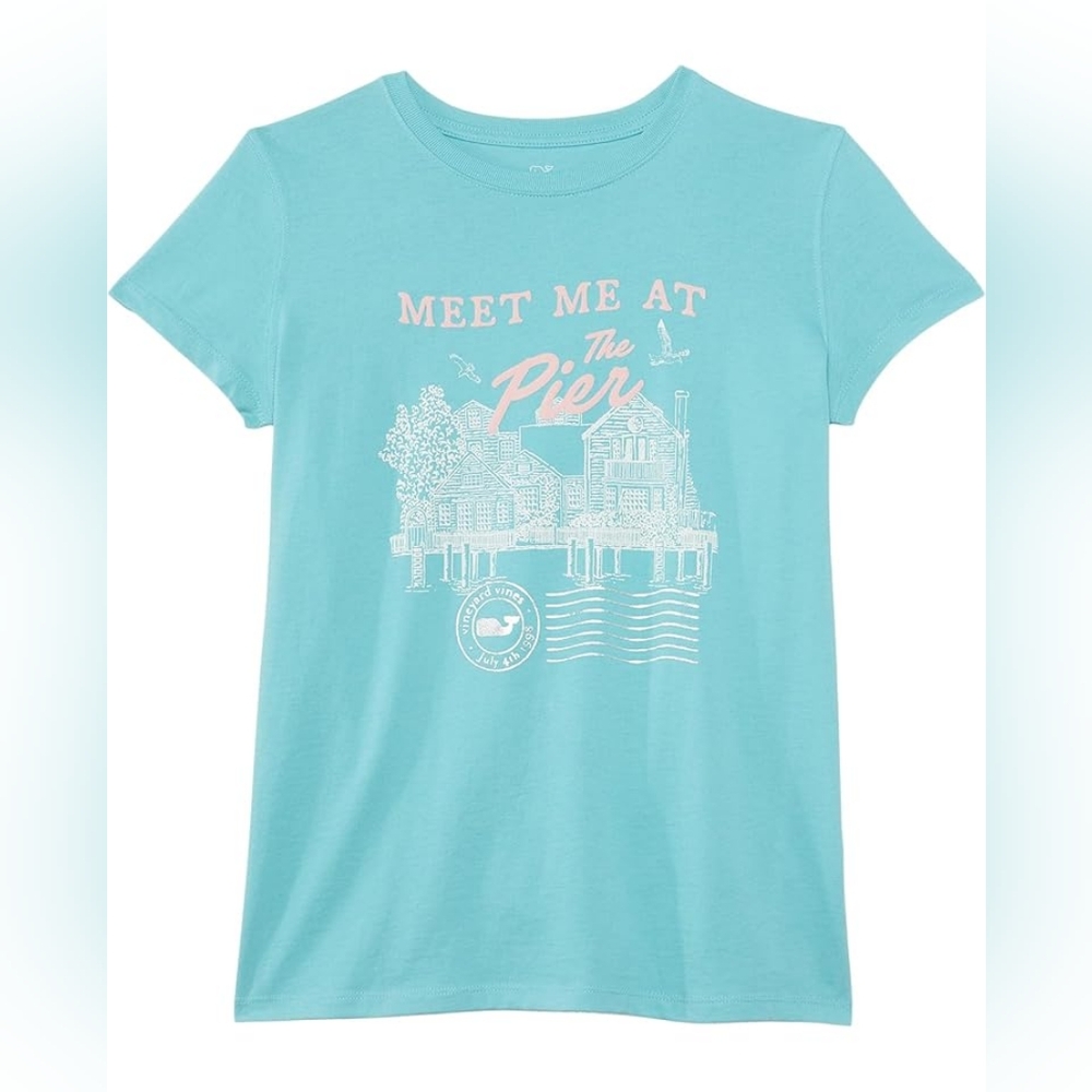{Vineyard Vines} "Meet me at the Pier" Graphic Tee
